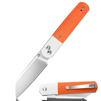 High Quality G10 Handle Fixed Blade Pocket Knife Outdoor Camping Hunting Wilderness Survival Supported D2 Stainless Steel Knives