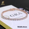 4mm Rose Gold