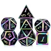 colorful Iridescent Black
