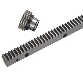 Custom Stainless Steel Small Pinion CNC Gear Rack for Woodworking Engraving Machine