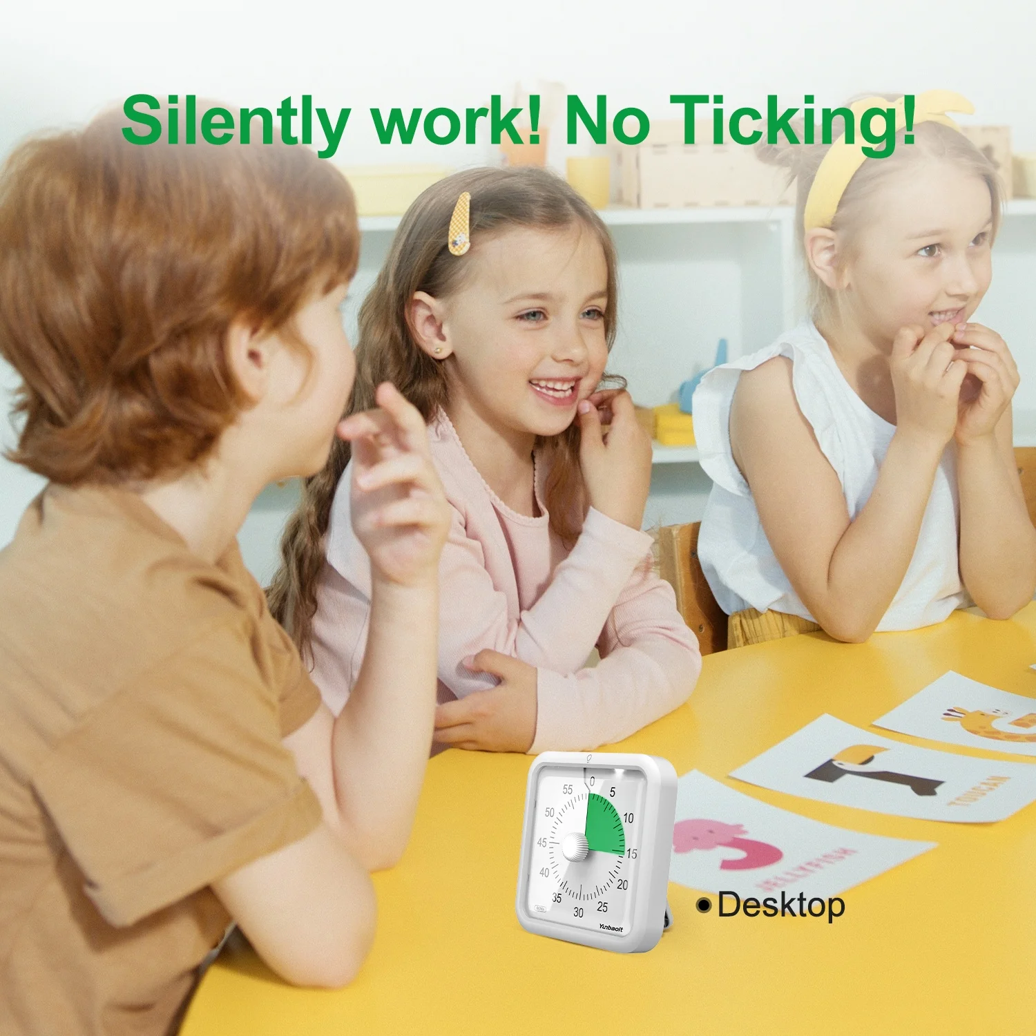 Визуальный таймер Yunbaoit для малышей 60-минутный детский обратного отсчета оптовая продажа таймера управления