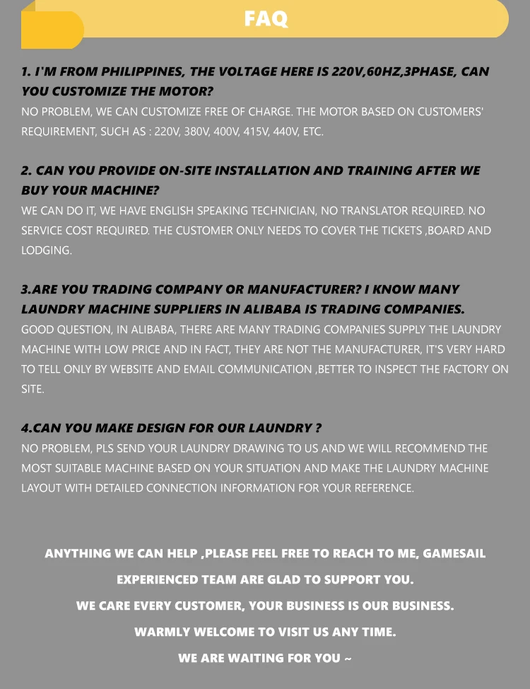 laundry equipment