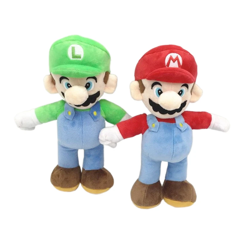 25cm Mario Bros Luigi Stuffed Animals Plush Doll Toy - Buy Mario Plush ...