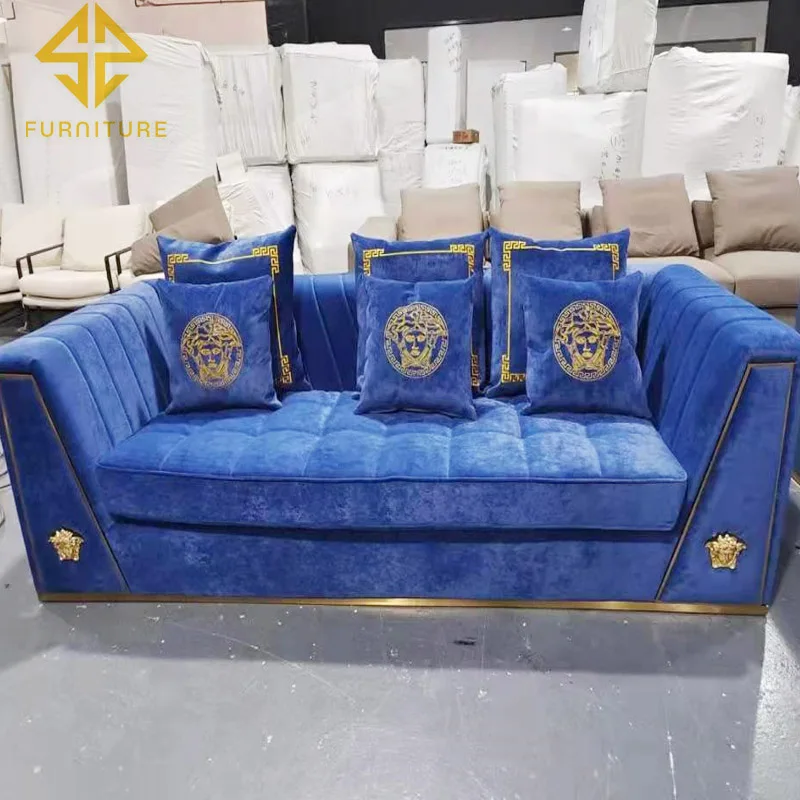 Italian Light Luxury Sofa Large Apartment Highend Light Luxury Villa