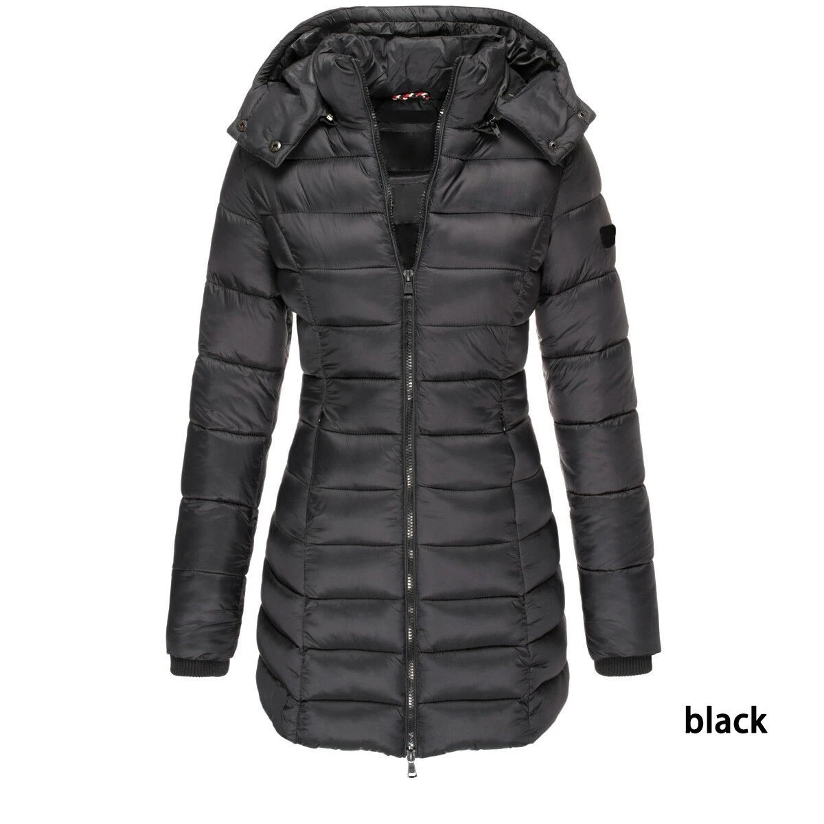 New Winter Version Of The New Women's Long Slim-fit Cotton-padded ...