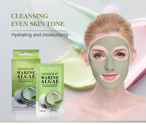 MOND'SUB Seaweed Organic Natural Purifying Clay Mud Mask Hydrating Cleansing Green Marine Algae Clay Mask