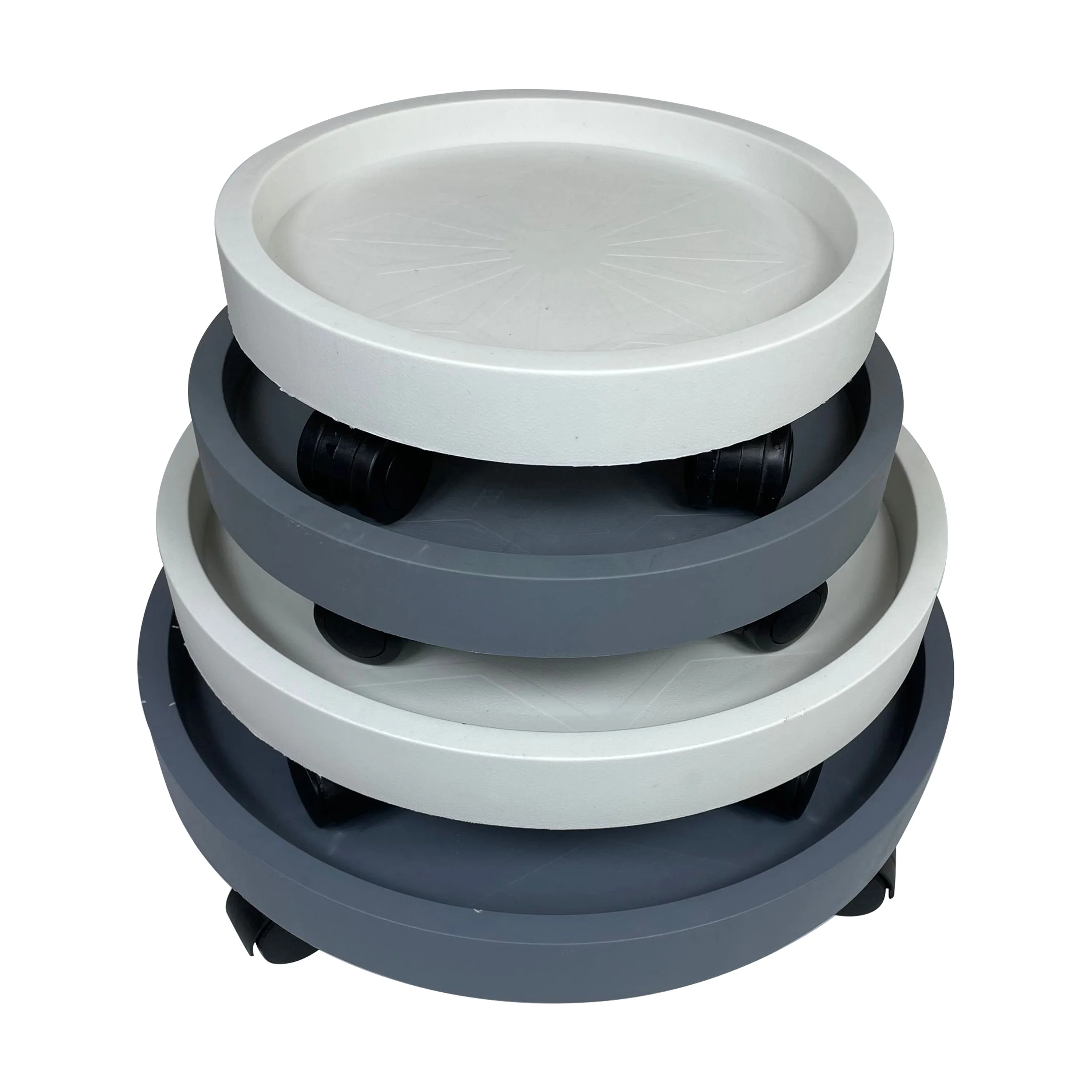 Round Planter Saucer and Flower Plant Pot Trays with Silence Wheels for  Indoor| Alibaba.com