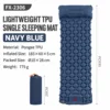 Foot red air nozzle dark blue