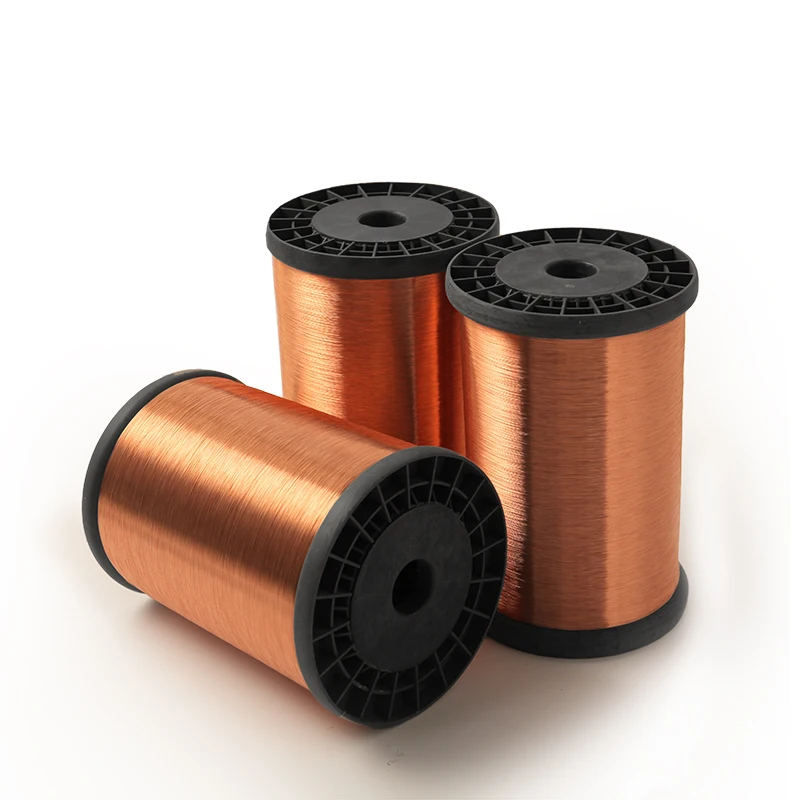 Class B F H Triple Insulated Coil Winding Machine Wire ENAMELED Copper Wire for Electric Motor Winding