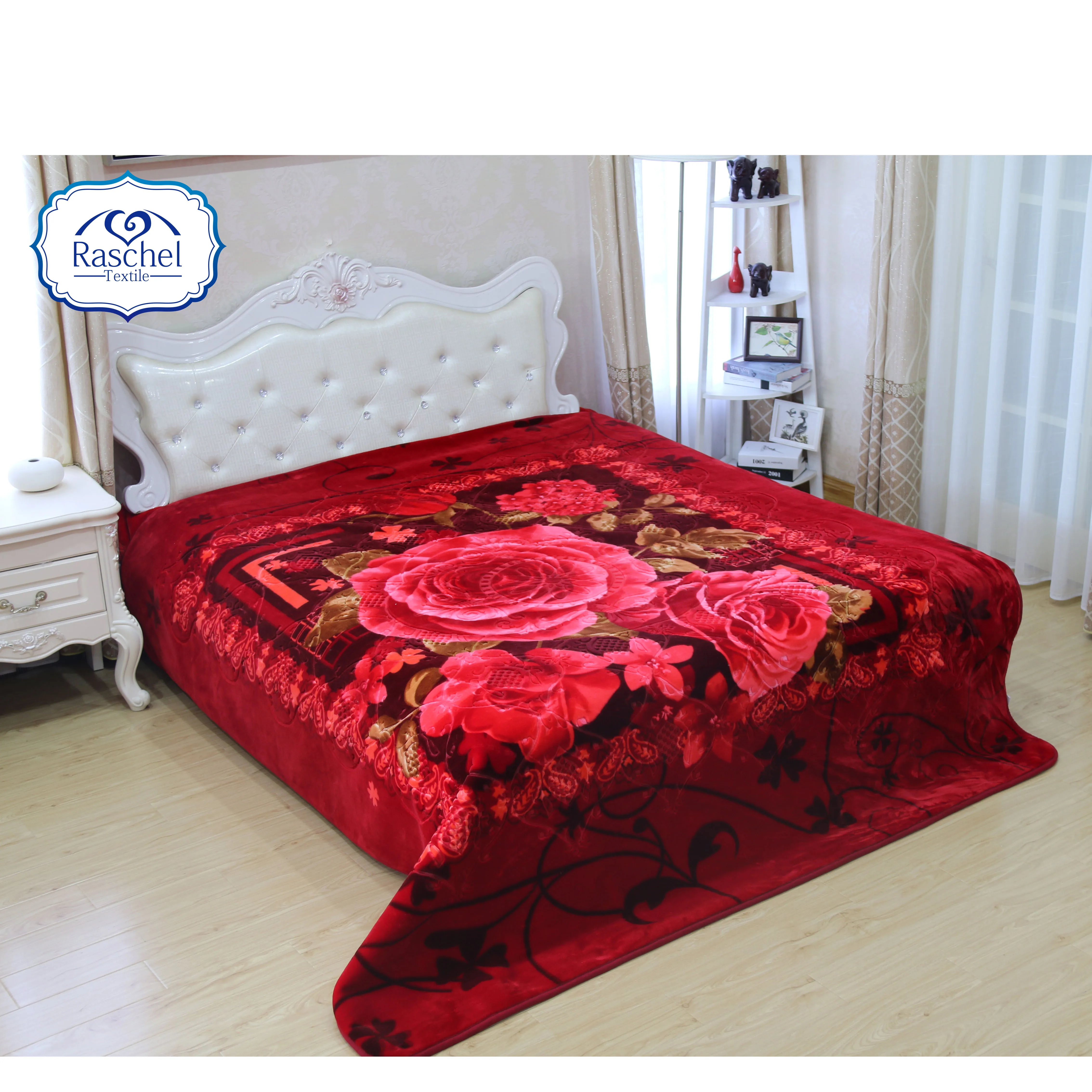 Super Soft Blanket New Design Mora Blanket  Wholesale Middle East Style 100% Polyester