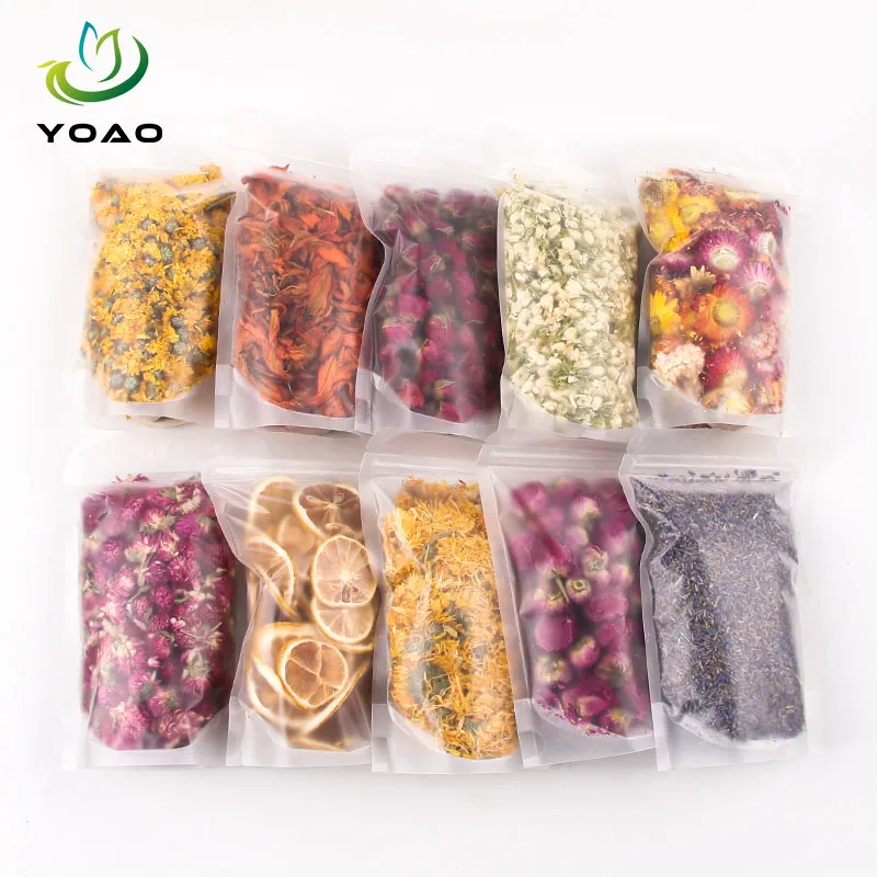 2023 Popular Natural Dried Flowers Herbs Kit For Bath Soap Making Kit