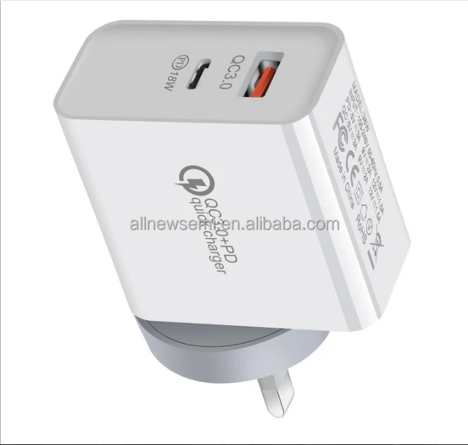 New 36W charger QC 3.0 + PD double fast charging head CA-25