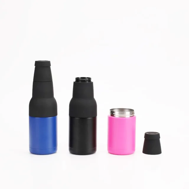 beer bottle and can Insulator thermos bottle portable cooler stainless steel bottle Insulator with opener