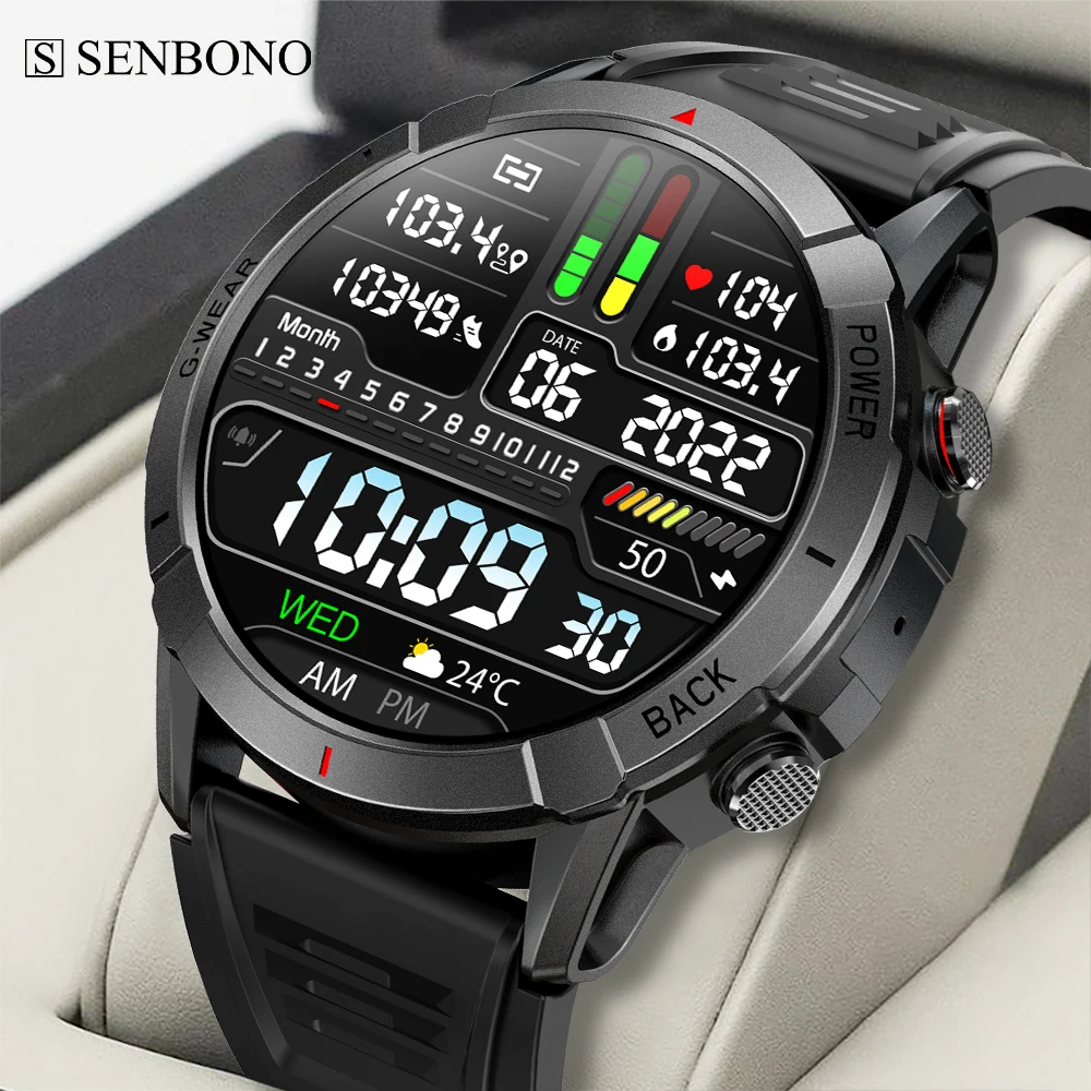 Senbono 2024 Nuovo Smartwatch Amoled Chiamata Wireless - Temu Italy