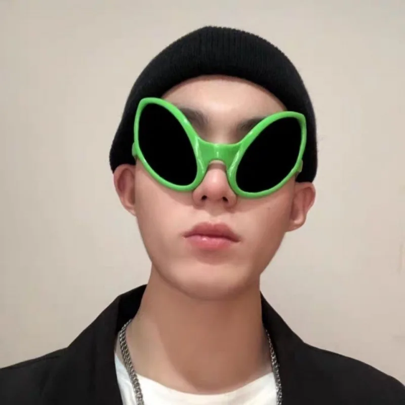 Alien Sunglasses In Ultra Green