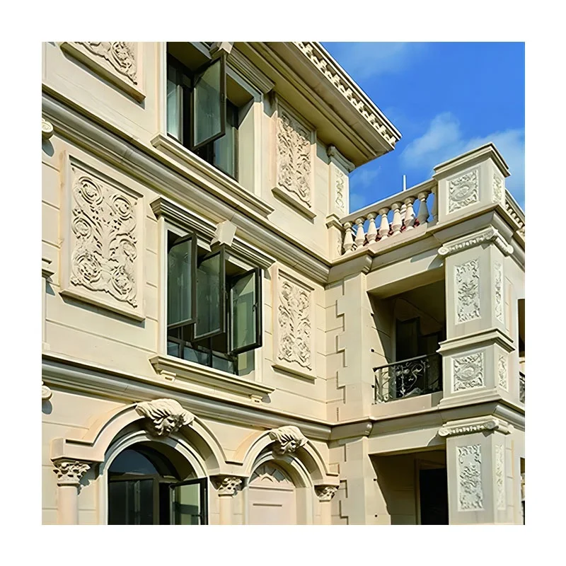 Exterior Limestone Moca Cream Wall Stone & Beige Graphic Design CLASSIC Modern Hotel Glossy Tiles Polished Tiles 1200*1800