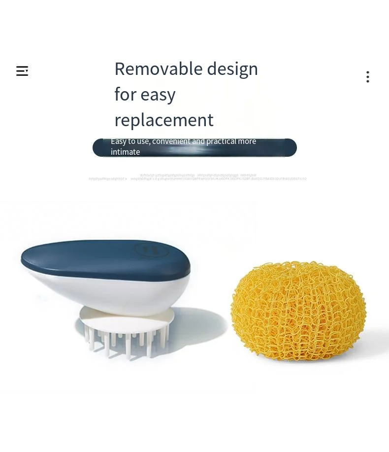 Nano cleaning ball kitchen does not drop silk nano dishwashing brush Dishwashing brush household cleaning brush supplier