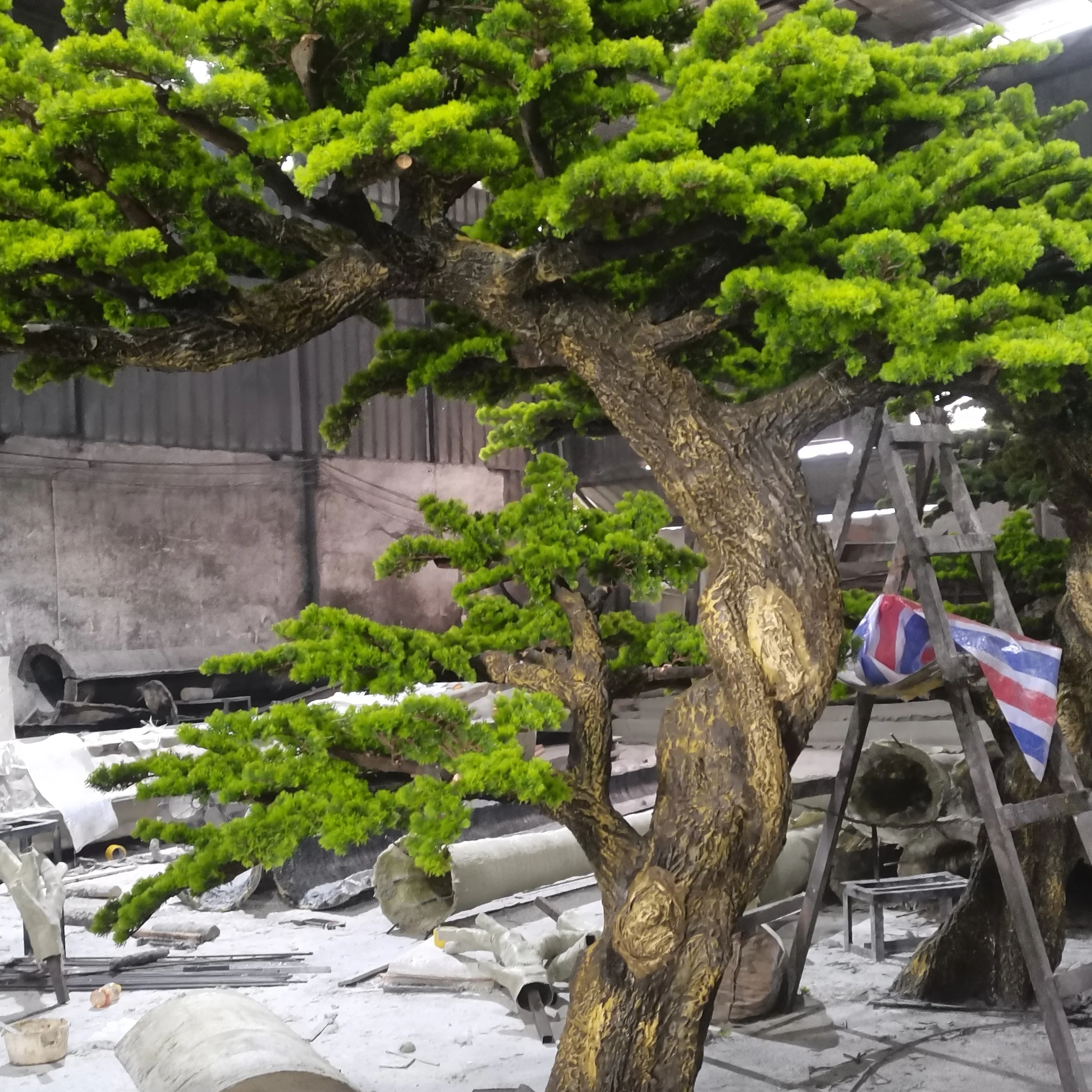 Groer Knstlicher Bonsai-Kieferbaum fr Garten-Deko, Naturgrn, 1M, 2M,  3M, fr Auen- und Innenbereich| Alibaba.com