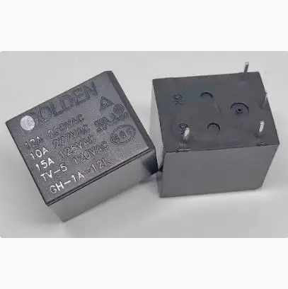 GH-1C-12L GH-1A-24L 24V-12A GH-1A-5L 5V-12A 12VDC 10A 4pin relay GH-1A-12L