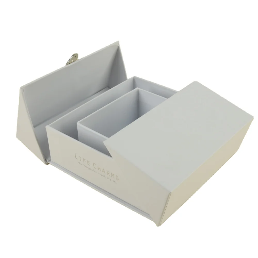 product custom luxury valentine gift box for perfume high end double door flip design hot stamping embossing matt lamination rigid box-3