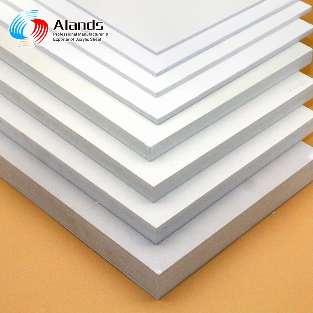 White Light PVC Foam Sheet For Exhibition Board China Manufacturer