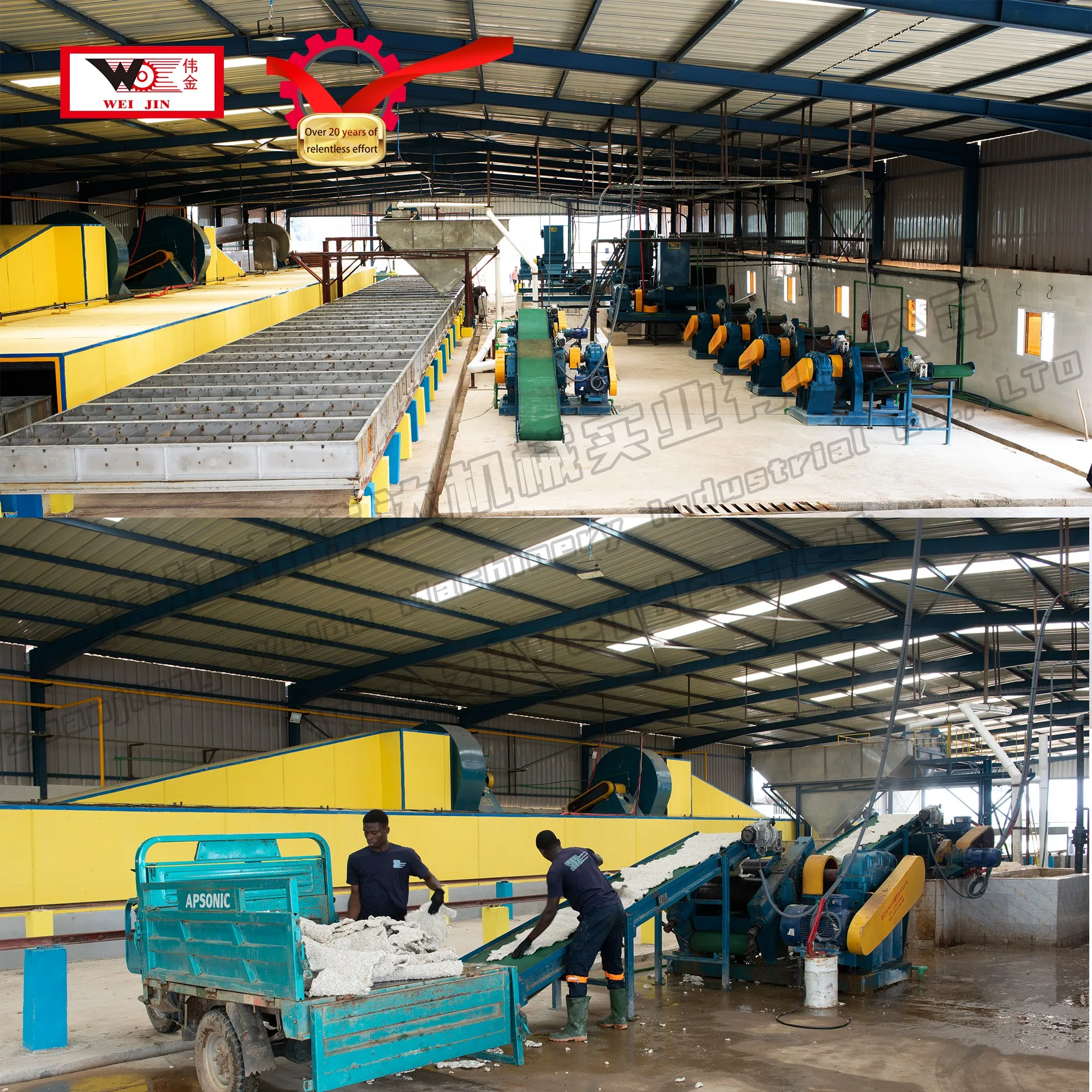 Slab Cutter / Breaker Machine for Crumb Rubber Process