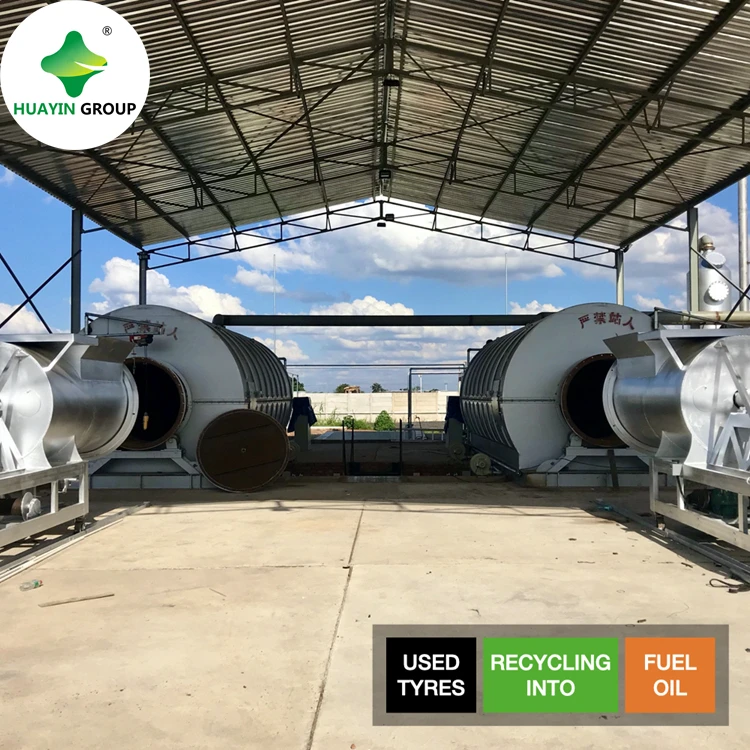 Depolymerization Waste Plastic Pyrolysis Machine 50t Turnkey Plant