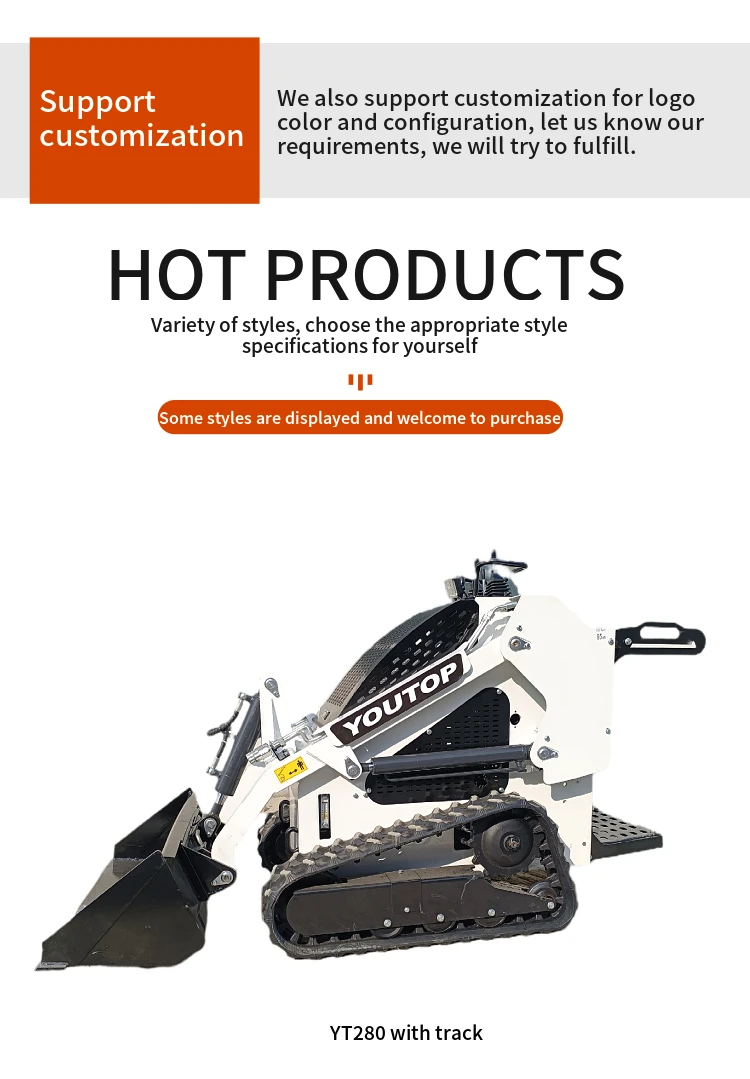 Mini Skid Steer Loader - High Efficiency & Reliable Performance