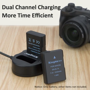 KingMa-EN-EL14 Rechargeable Li-ion Battery for Nikon D3300 D3400 D5500 detail image