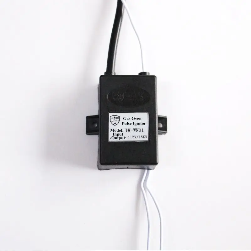 12V Electric Oven Pulse Igniter Plastic Ignition Transformer for Gas Stove for Camping