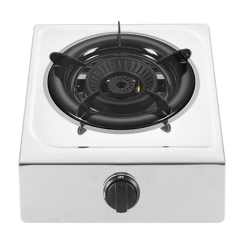 Stainless Steel Table Top Gas Stove 3 Burner Gas Stove With Table Top