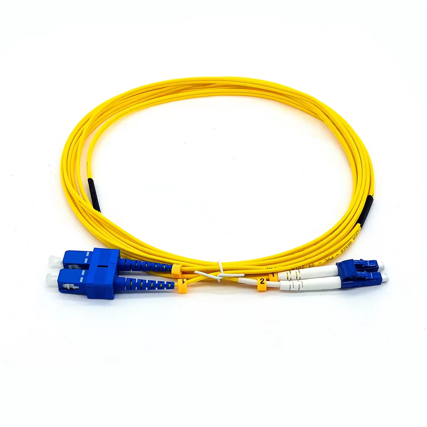 OEM/ODM Fiber Optic Patch Cord Duplex lc-lc 60 m SC SingleMode lc apc-sc apc simplex patch cord 2m w