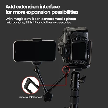 Adjustable Camera Accessories Outdoor Photography Stabilizer 2-in-1 Universal L-bracket for General Camera detail image