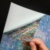 Pajita Holográfica Arcoíris (Base de Plástico)