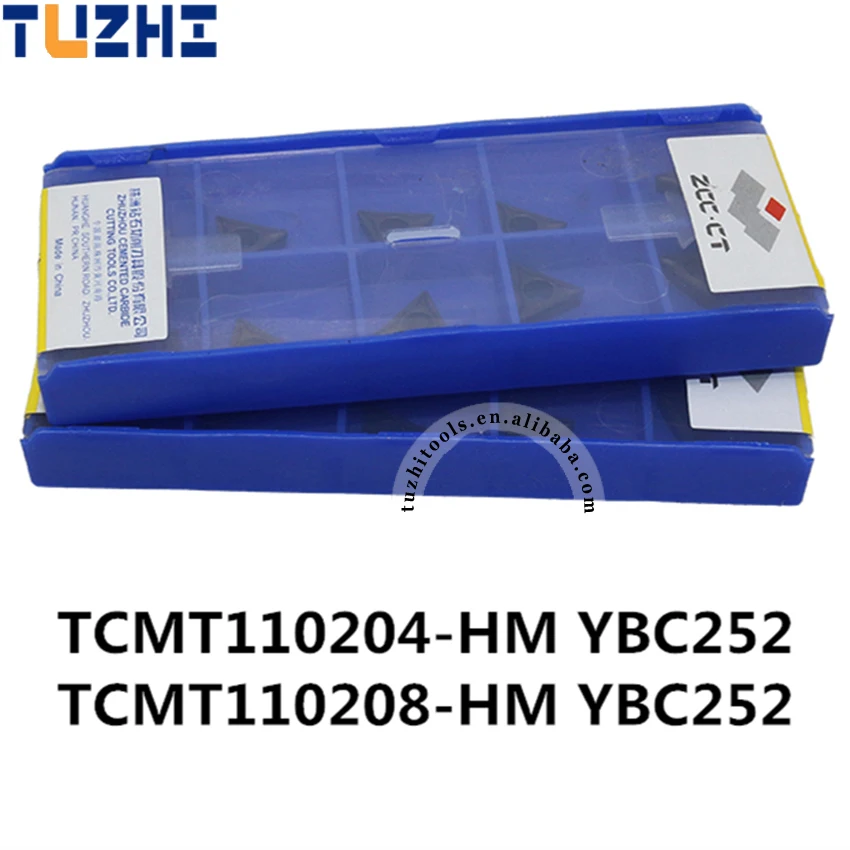 1.5 1-HM YBC251 milling insert CNC Original quality ZCC.CT TCMT110204-HM TCMT2 
