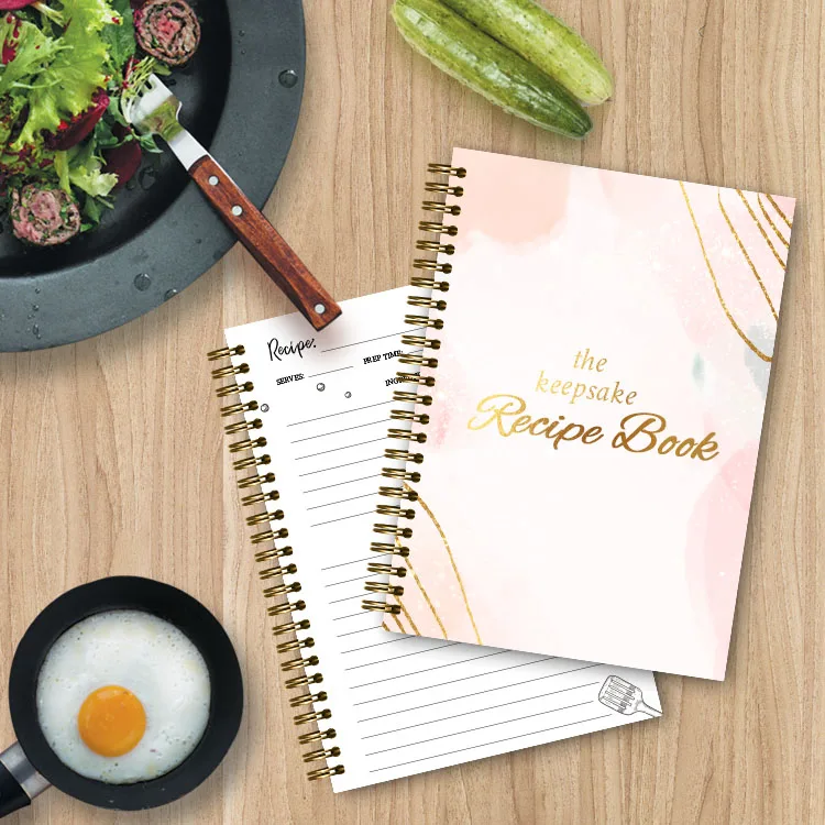 Paper Peony Press The Keepsake Recipe Book: A Blank Recipe Notebook To  Write In Your Own Recipes & Create Your Own Cookbook Journal (Spiral-Bound