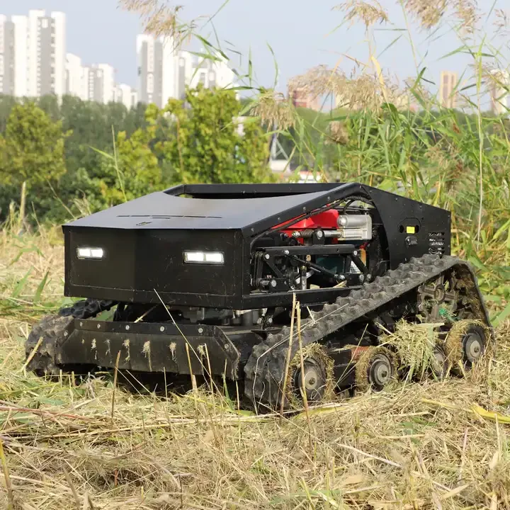 800MM RC Lawn Mower Gasoline Powered zero turn lawn mower Remote control gasoline professional MOWER 555096