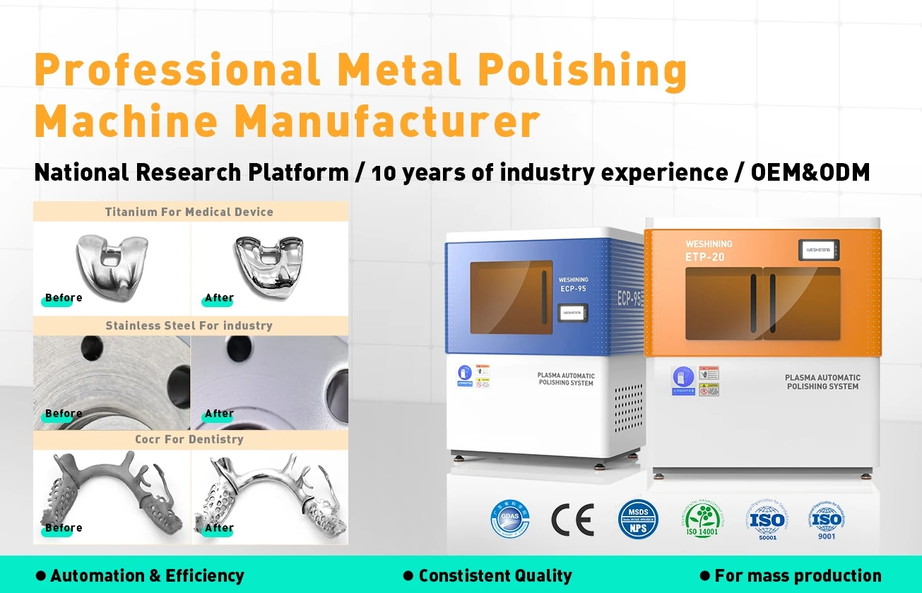 Laboratory Installation of Stainless Steel Deburr Silver Gold Electrolyte-plasma Polishing Titanium Machining Polisher Machine