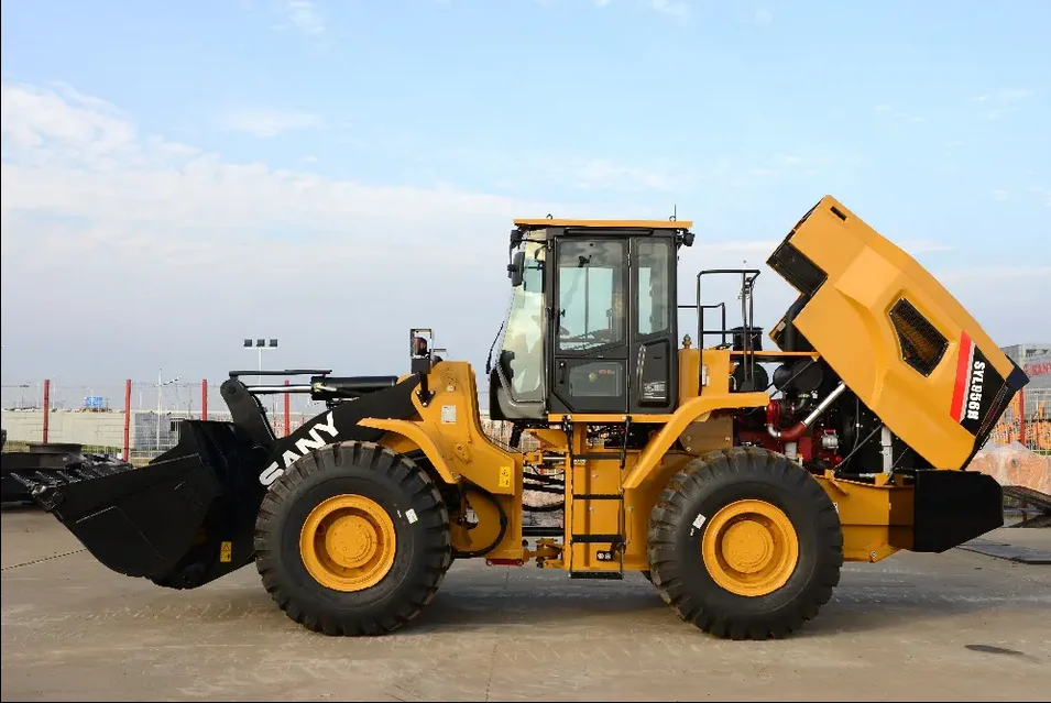 SANY SW955K-S2.7-4.5m3 Front Wheel Loader with 1 Year Warranty Earth Mover for Sale Featuring Engine Motor Pump Gearbox From ASV