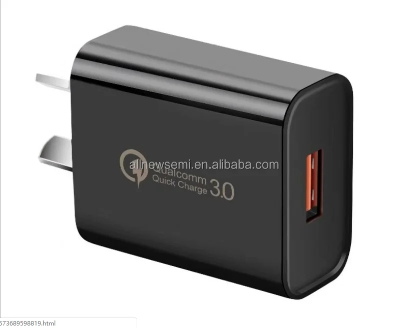 Australian standard qc3.0 charger high pass QC 3.0 fast charging 18W fast charging charger qc.30 fast charging charger