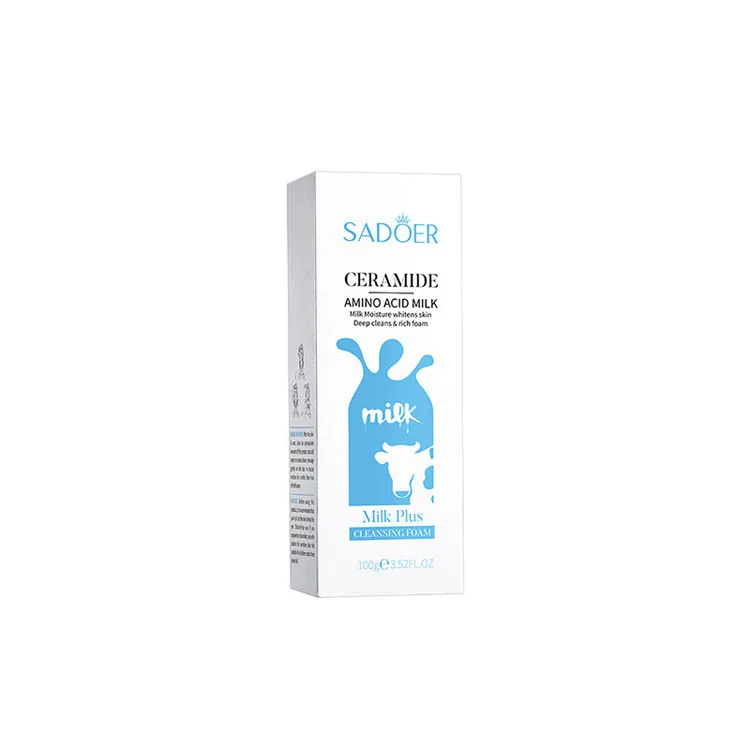 SADOER Milk Facial Wash - Deeply Moisturizing Cleanser