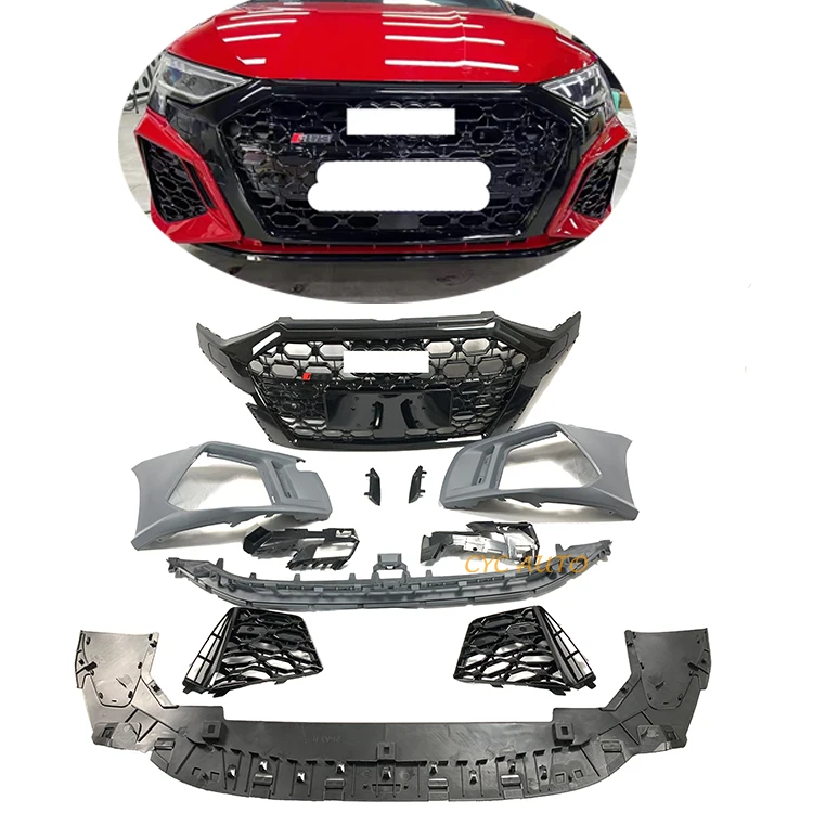 nuovo paraurti anteriore rs3 kit carrozzeria paraurti per audi a3 s3 2021  2022