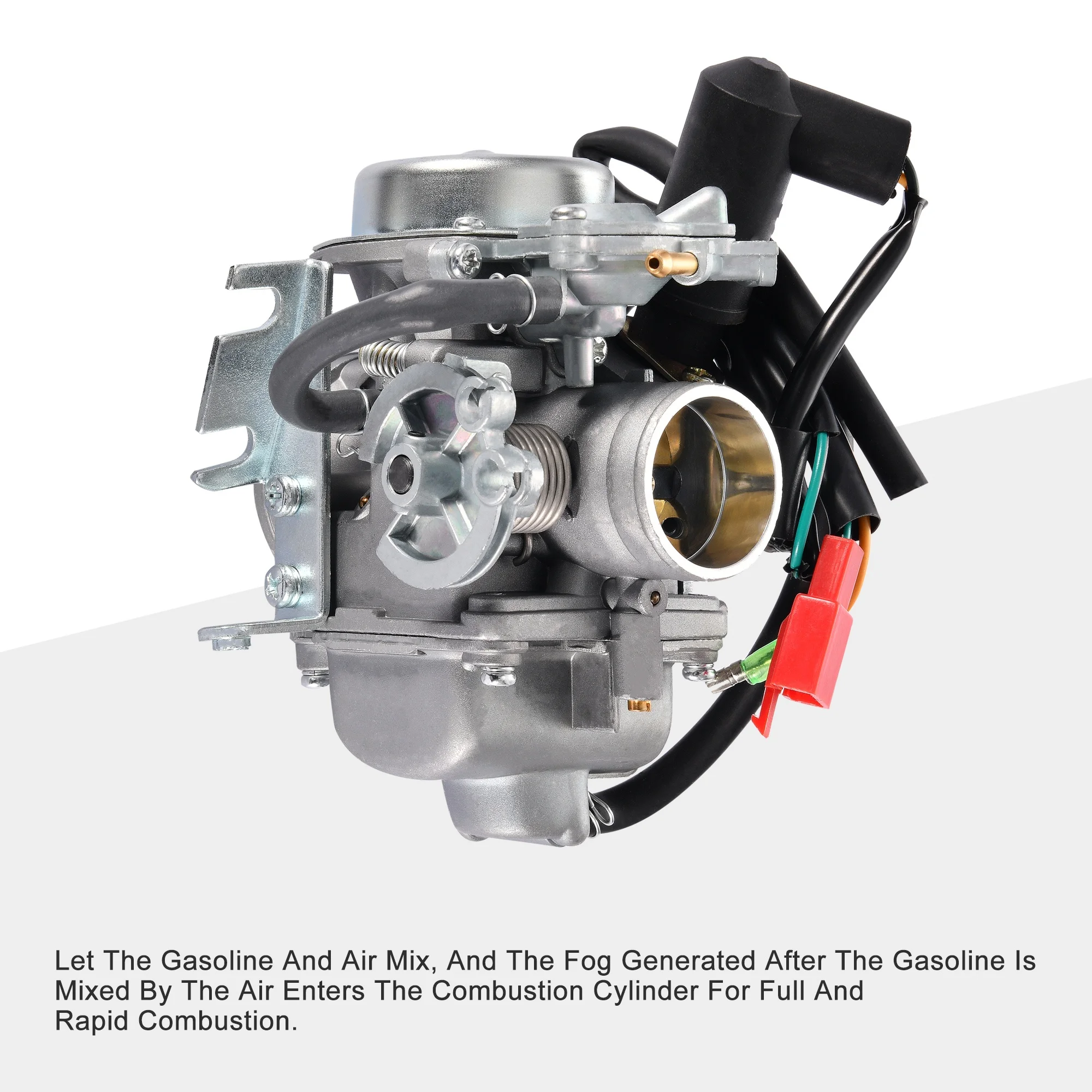 GOOFIT Carburetor Replacement for Helix CN250 Elite CH125 CH150 Hammerhead Jonyer Carter Brother Baja Roketa 250ccTouring Scoote