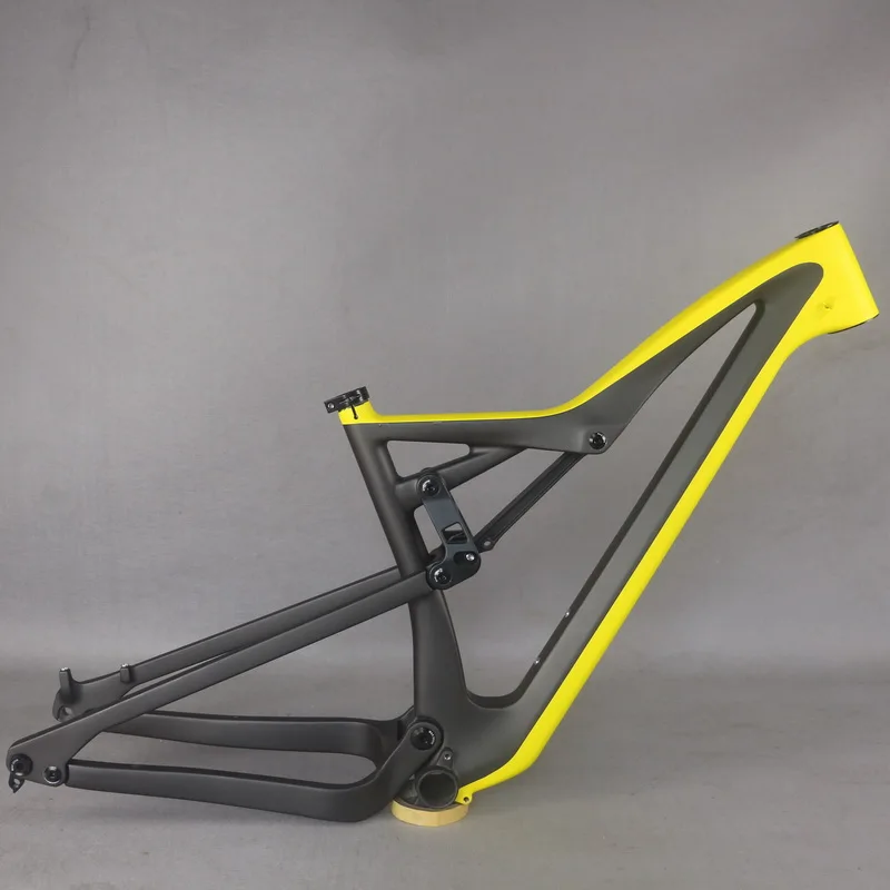 carbon fiber full suspension frame