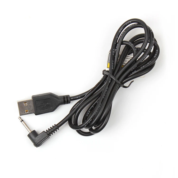 USB Connector to Mono Audio Jack Bend Pole Audio Aux Round Hole  Round Dc Power Cable USB Charging Cables