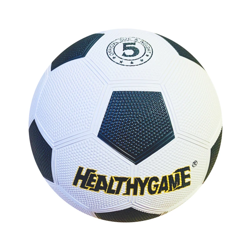 Заводская печать на заказ дешевая реклама хорошее качество детский резиновый футбольный мяч