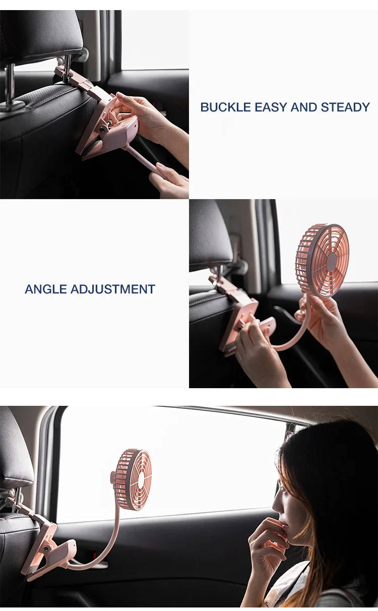 Fan, IMYCOO, 2000mAh, Portable, USB - detail 12