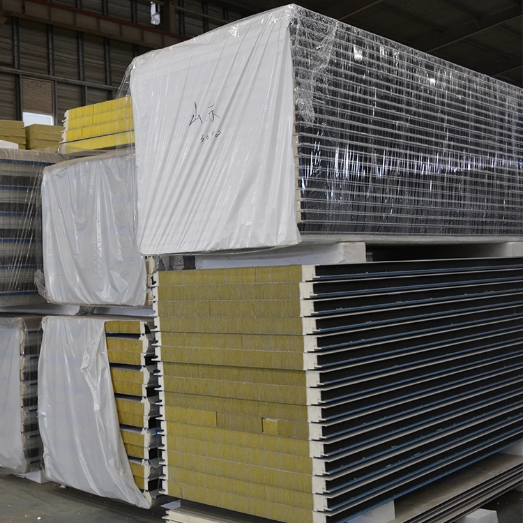 Refrigerator Room Panel Recylcy Fireproof Insulation Pu Poliuretan Cold for Meat Pur / Pir Isopanel