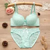 costume bleu clair