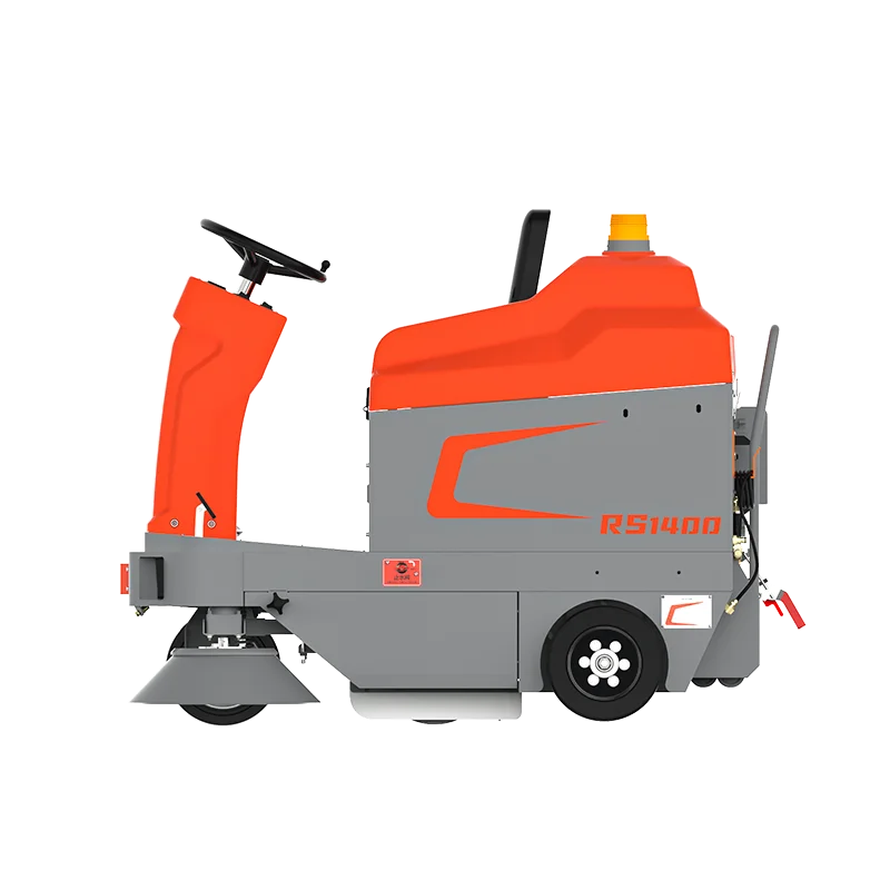 Middle-Sized Road Sweeper Machine for Cleaning Concrete/Asphalt Pavement/Terrazzo for Industrial Floor Sweepers